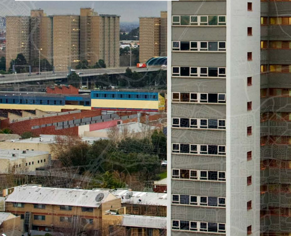 An image of Public Housing Towers in Melbourne