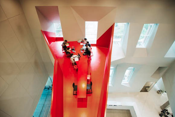 bright and dynamic architectural design