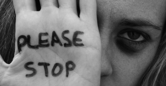 family violence image of a girl
