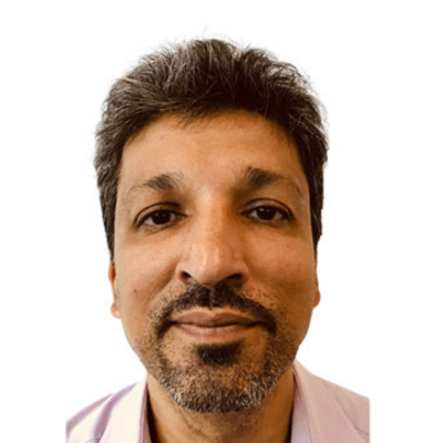 A headshot of Hyder Gulam.