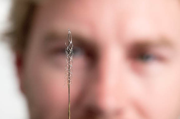 Tiny device implant for controlling motor skills