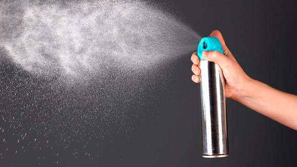 Fragranced aerosol sprays