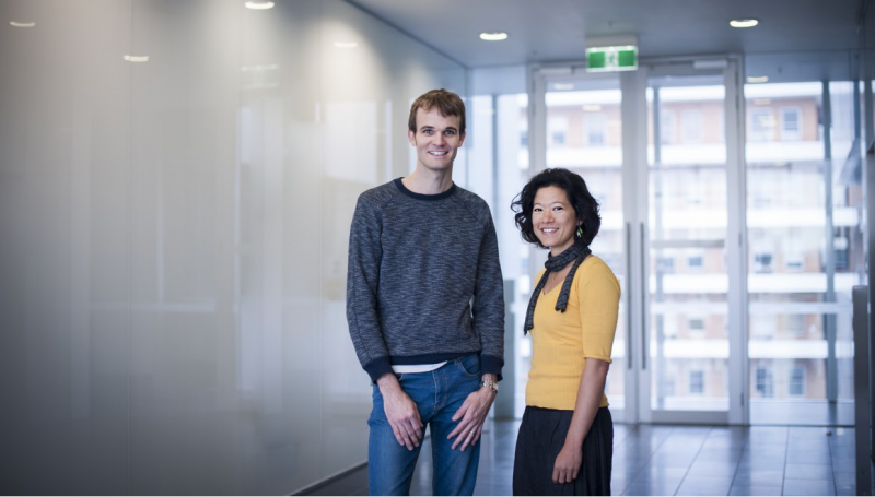 Image of Dr Matt Ritchie and Dr Kim-Anh Le Cao.