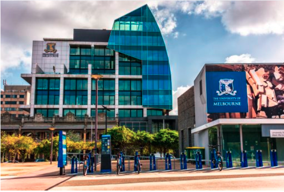 Image of University of Melbourne campus.