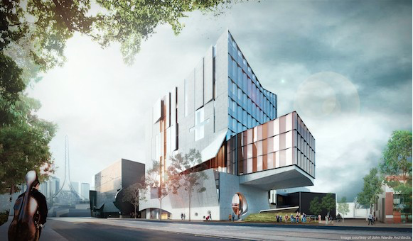 Artist's impression of the new Ian Potter Southbank Centre.