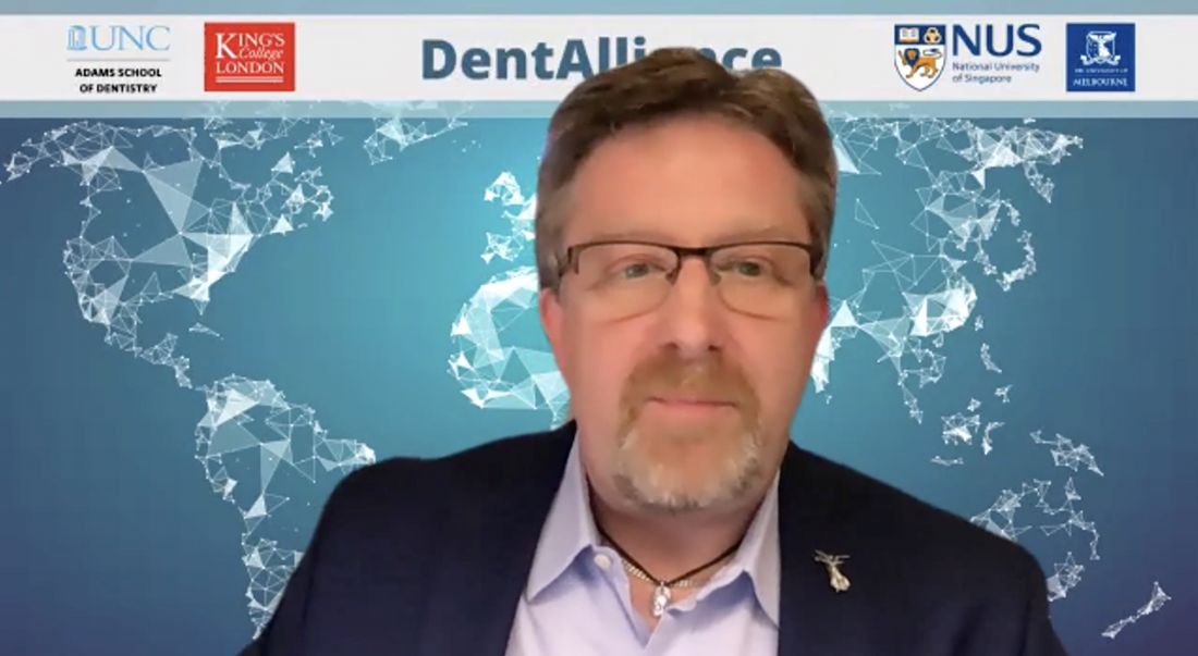 Photo of University of Melbourne Professor Alastair Sloan, Head of the Melbourne Dental School 
