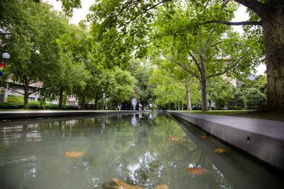 University of Melbourne campus. 