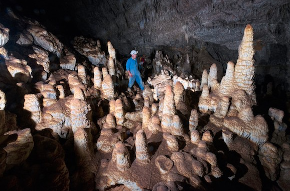 Stalagmites in Nullarbor