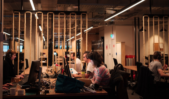 Co-working space at ACMI X