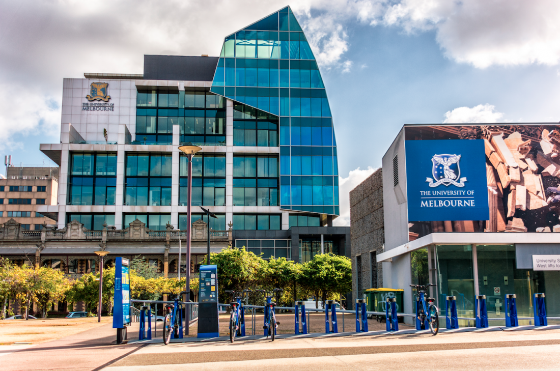 Image of the University of Melbourne campus