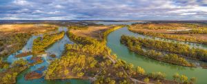 Murray River aerial image.